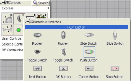 Adding push button